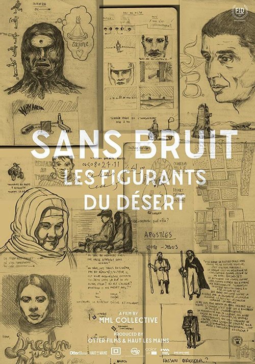 Sans bruit, les figurants du désert