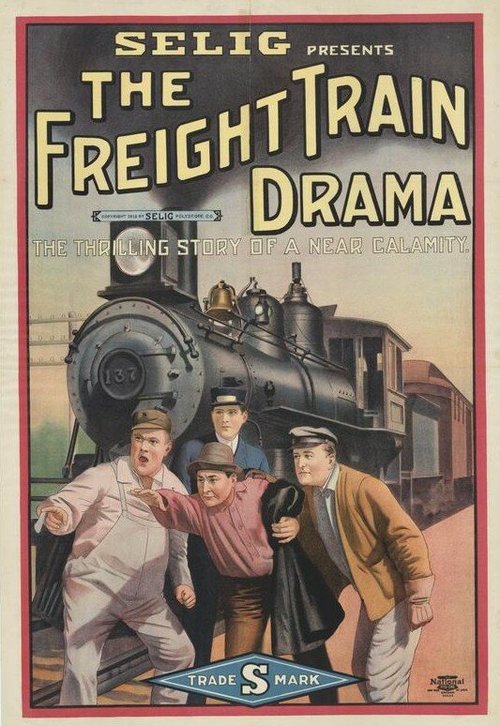 A Freight Train Drama (1912) смотреть онлайн